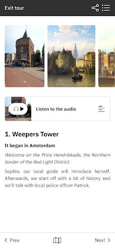 Amsterdam Audio Tours Screen 3