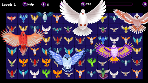 Android application Merge Wings: Onet Puzzles screenshort
