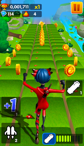 Super hero Kagami Tsurugi Run