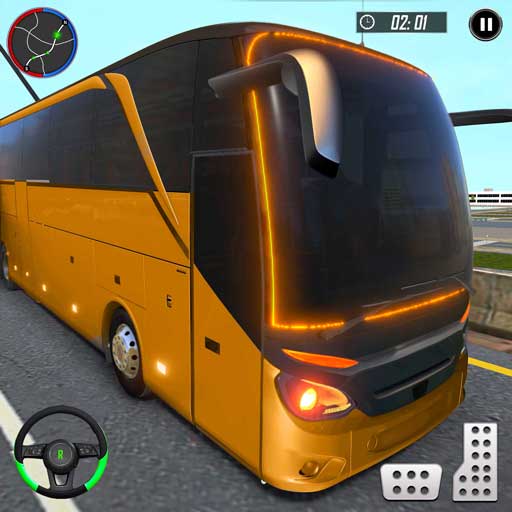 City Bus Ride Drive Simulator