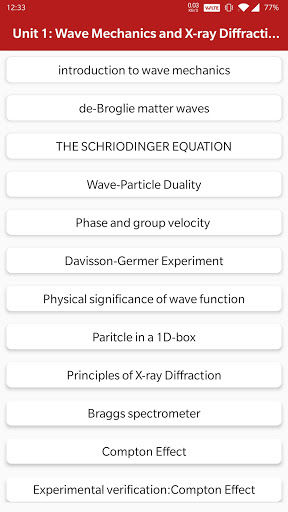 Engineering Physics - II Screen 2