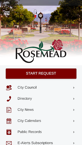 Android application My Rosemead screenshort