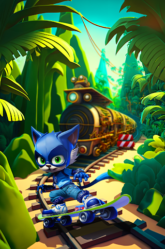 Pj Subway Moonlight Dash Mask Screen 2