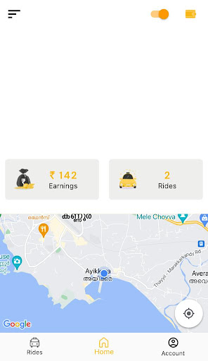 Giro Kab - Driver Screen 2