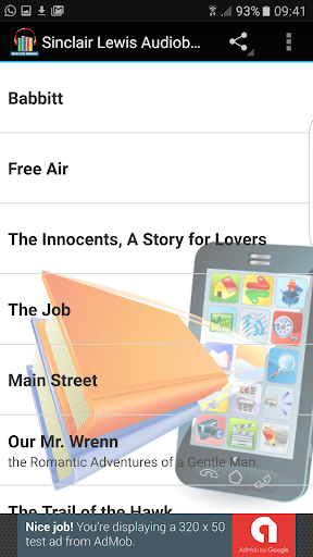 Sinclair Lewis Audiobooks Screenshot 1 - AppWisp.com