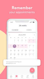 amma: Schwangerschafts-App Screenshot