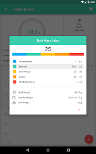 BMI and Weight Tracker 3.8.6 APK screenshots 9