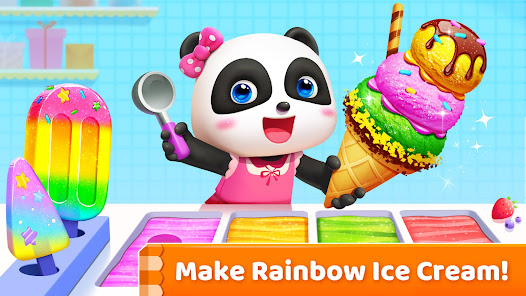 Little Panda's Ice Cream Games 8.68.08.10 APK + Mod (Unlimited money) for Android