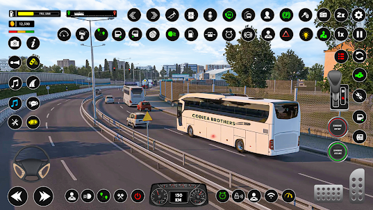 Euro-Bus-Fahrspiel 3D