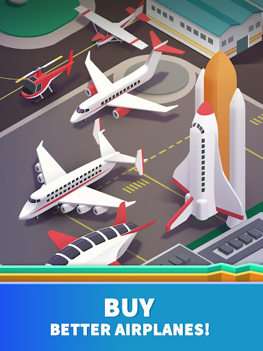 Idle Airport Tycoon - Planes - Simulation - games