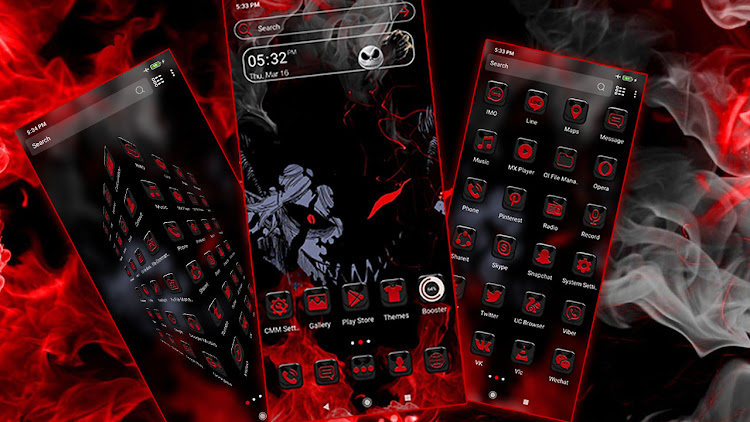 Ghost Smoke Theme - 2.3 - (Android)
