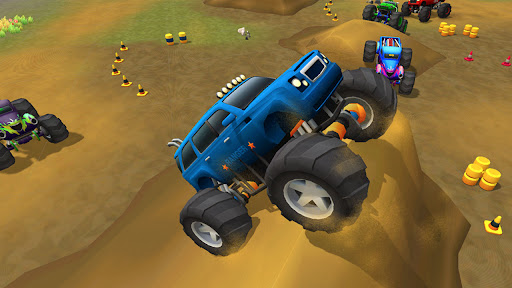 Android application Off Road Trucks Derby Mania screenshort