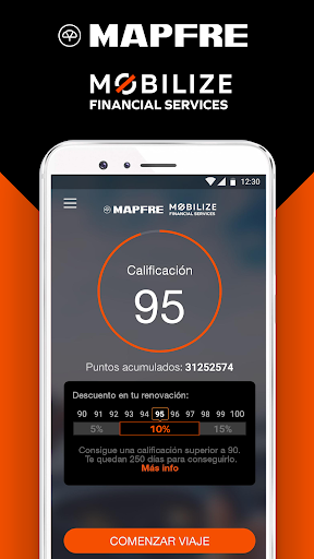 Android application CaReward MFS |Conduce y ahorra screenshort