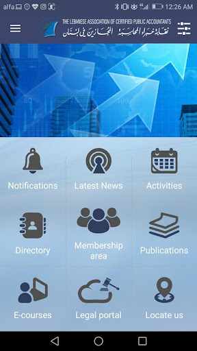 Android application LACPA screenshort