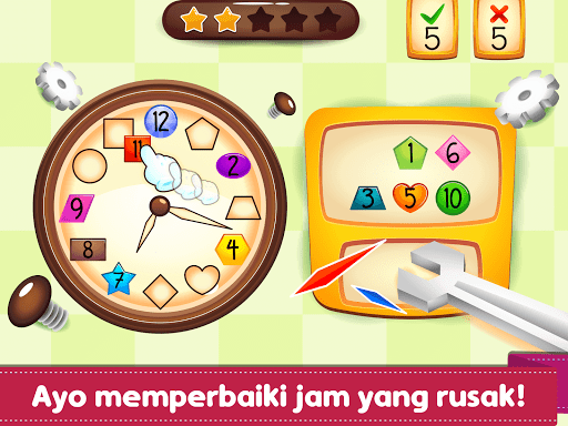 Screenshot of Marbel Belajar Jam & Waktu