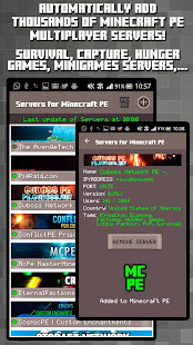 Servers for Minecraft PE 2.16 APK screenshots 1