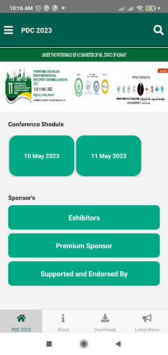 Android application ASSP KC - PDC 2023 screenshort