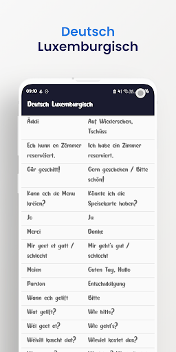 Deutsch - Luxemburgisch Screen 3