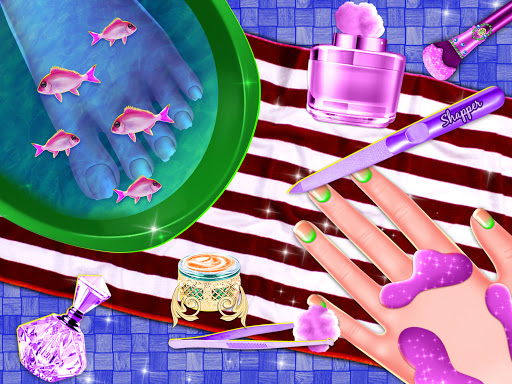 Spa Makeover Fun with Daddy Screen 2