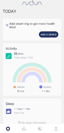 Android application Nova Ring screenshort