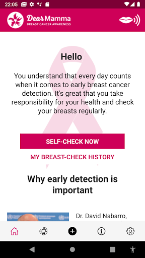 Android application DearMamma screenshort