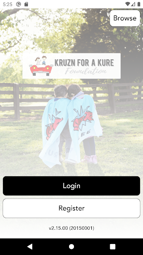 Android application Kruzn for a Kure screenshort