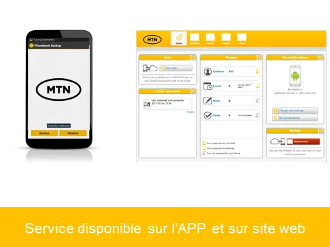 MTN Save My Contacts Screen 2