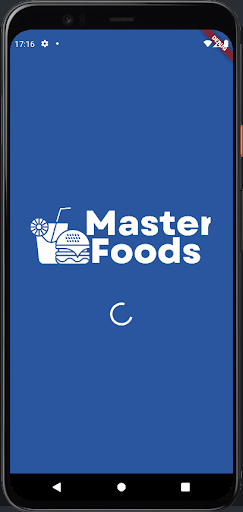 Android application Master Foods screenshort