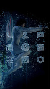 Captura de Pantalla 5 Ghost in the Shell Launcher android