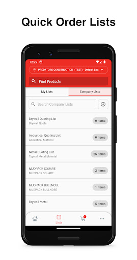 Screenshot of Interior Products Supply