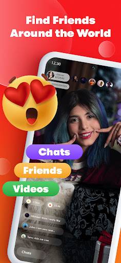Android application Arabichat - Random Video Live screenshort