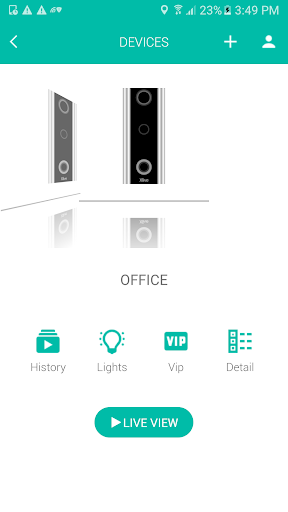 Android application XlivePro screenshort