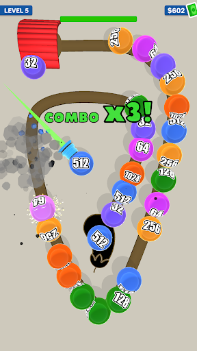 Android application Marble 2048 screenshort