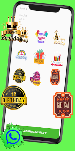 stickers  neww happy for whats