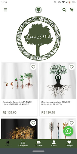Android application Use Amazônia screenshort