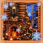 Cover Image of Скачать Christmas Fireplace  APK