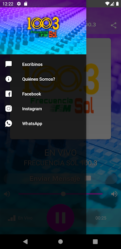 Frecuencia Sol 100.3 Firmat Screen 2