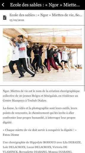 Radio DakarMusique Screen 3