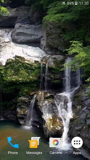 Android application Waterfall 4K Live Wallpaper screenshort