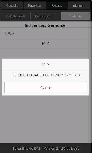 Bolsa Empleo SAS 2.0 Screen 2