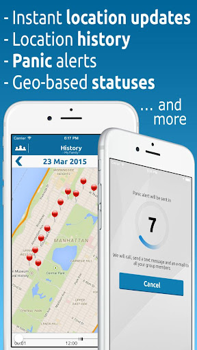 KinKin - Family Locator Screen 3