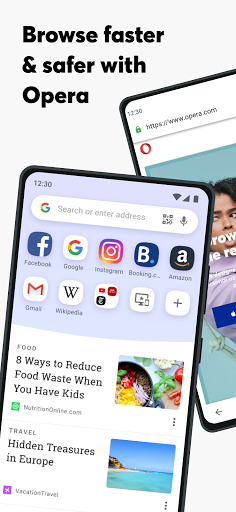 Opera Browser: Fast & Private screen 0