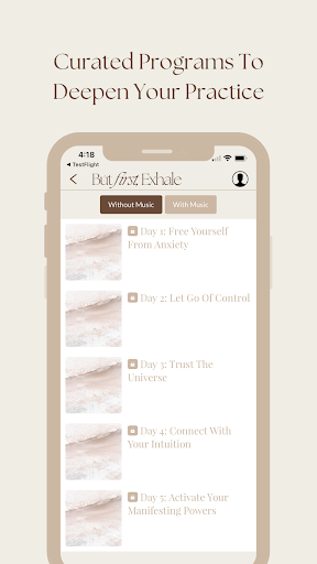 But First, Exhale Screen 3