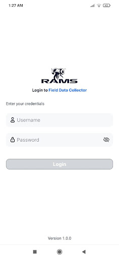 Android application RAMS screenshort