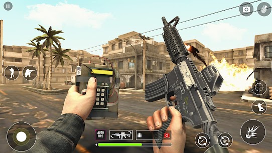 FPS Cover Fire Game Offline Shooting Games squad v1.1 MOD APK(Unlimited money)Free For Android 5