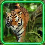 Cover Image of Скачать Jungle Tiger Live Wallpaper  APK