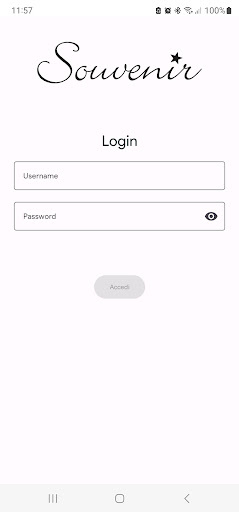 Android application Souvenir B2B screenshort