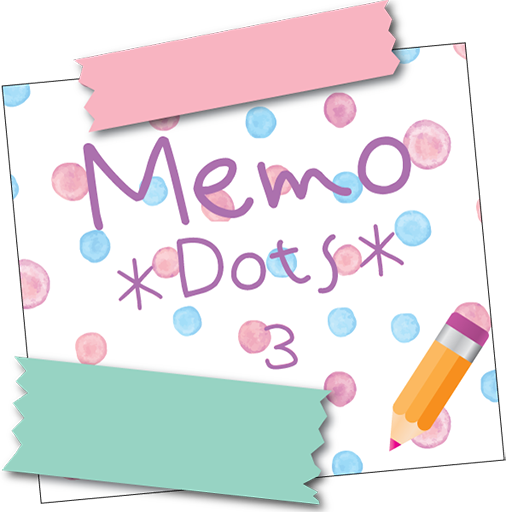 Sticky Memo Notepad *Dots* 3  Icon