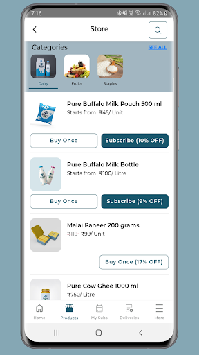 Dwarakamai Dairy Screen 3