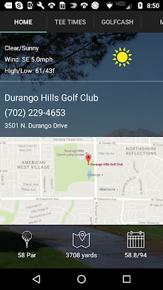 Durango Hills Golf Tee Timesのおすすめ画像3